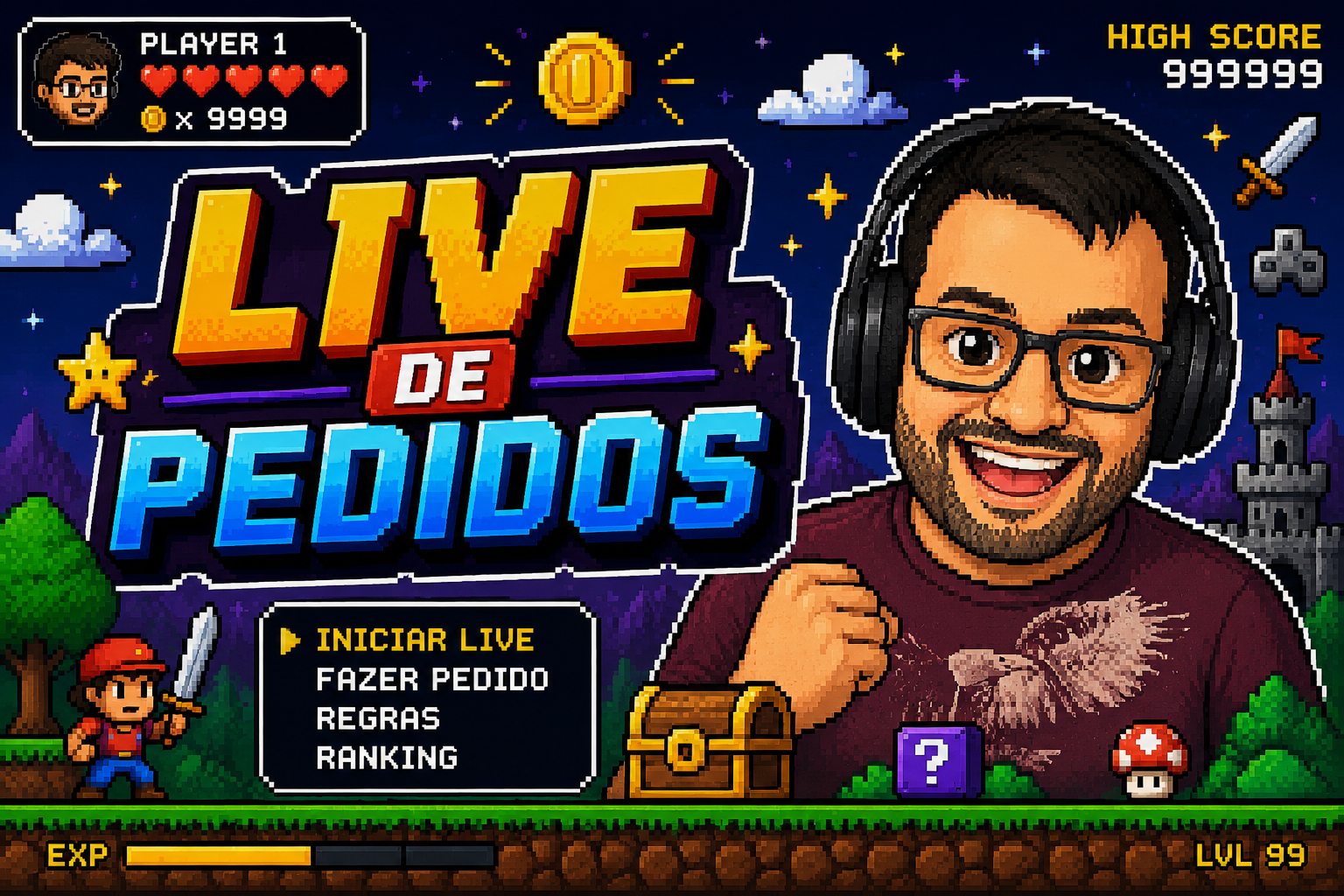 Live de Pedidos